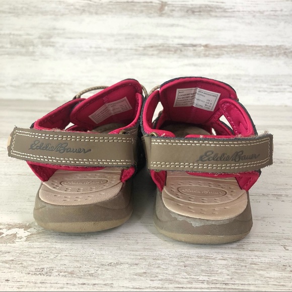 EDDIE BAUER Mary Leather Hiking Sandals 7 - Picture 4 of 12
